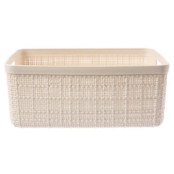 Curver Jute 編織造型收納盒 S尺寸 5L -2入