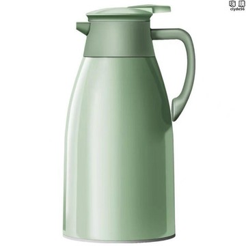 dino玻璃保溫壺開水壺玻璃暖壺2.0l熱水壺玻璃鍍銀內膽咖啡壺