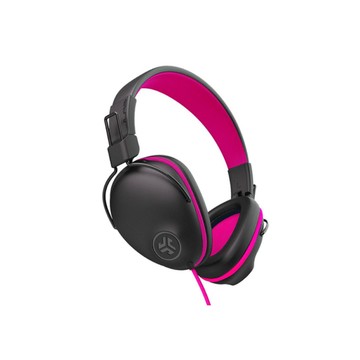 【美國JLab】JBuddies Pro 兒童耳機 (粉紅色)｜內建麥克風，適合線上課