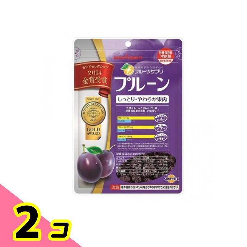 ポッカサッポロ フルーツサプリ プルーン 70g 2個セット