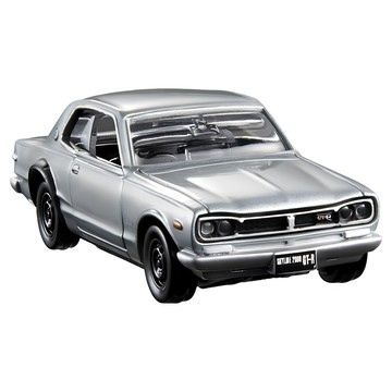 TOMICA PRM34 日產 SKYLINE GT-R KPGC10 跑車  銀色  1個  8 x 4 x 4cm