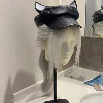 💕在臺出貨🔥三角洲行動 露娜cos假髮明日方舟黑天際線聯動cosplay 假髮 cosplay cos假髮 假髮女