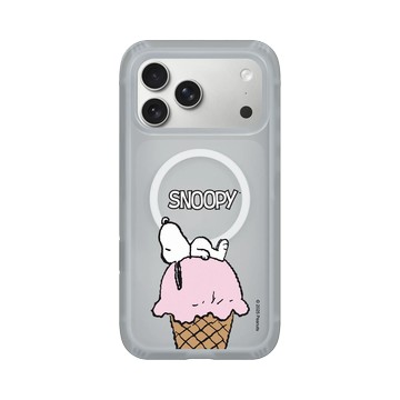 iPhone 17 Pro Max AirX 流變灰 - 史努比 Snoopy - 冰淇淋甜筒