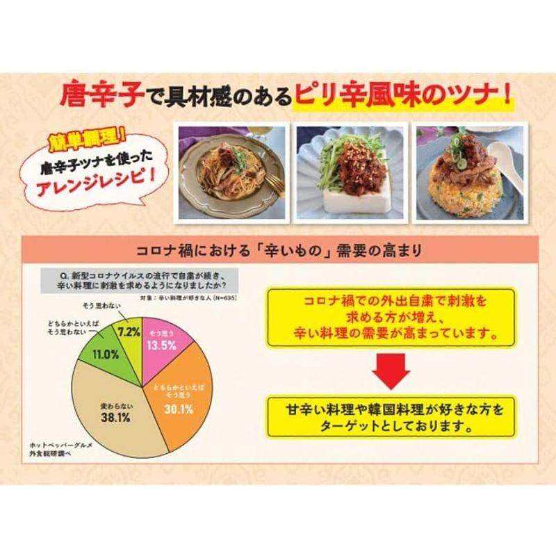 いなば食品 唐辛子ツナ 65ｇ ×6個