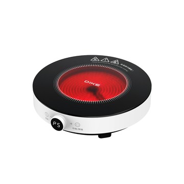 DIKE 官方直營 黑晶溫控不挑鍋紅外線電陶爐 HKE610WT