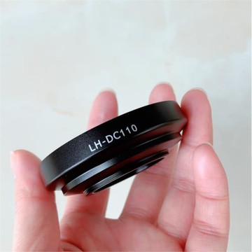 佳能LH-DC110遮光罩相機微單G1X Mark III鏡頭蓋G1X3代 G1XM3金屬