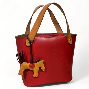 喜氣洋洋馬上成功紅色提包