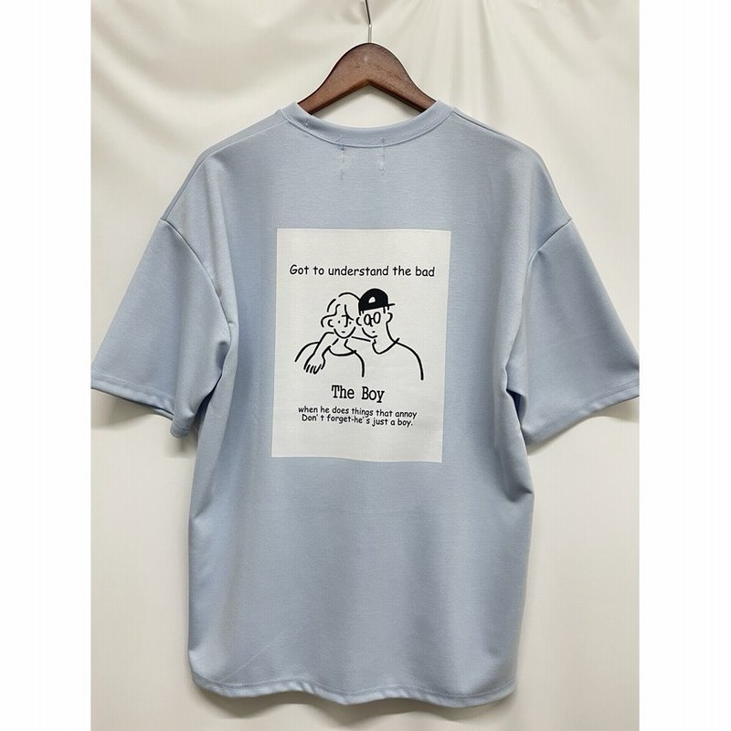 Tシャツ メンズ おしゃれ イラストtシャツ Boy エモtシャツ 韓国ファッション ストリートファッション メンズファッション レディースファッション 通販 Lineポイント最大0 5 Get Lineショッピング