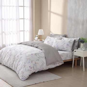 鴻宇 100%美國棉 雙人特大薄被套8x7尺-奧娜