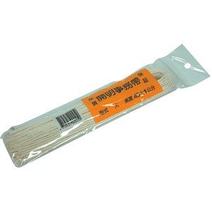 【史代新文具】開明  NO.500 55cm 白色特大文書帶/事務帶 (40入/包) 無束頭