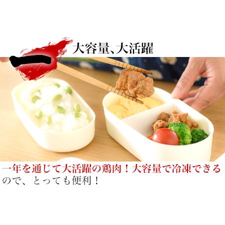 ふるさと納税 唐津市産 若鳥もも肉4kgセット 鶏肉 唐揚げ 親子丼 お弁当「2023年 令和5年」 佐賀県唐津市