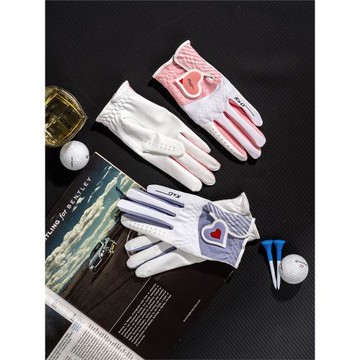 高爾夫手套女雙手高顏值2023新款薄防滑耐磨戶外運動訓練防護