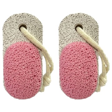 MAXMATE 浮石 輕盈手感 陶瓷天然浮石雙面結構 自帶掛繩  1個  2個