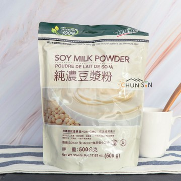 【雄霸】醇濃豆漿粉 (500g/包) 無添加糖 無糖豆漿
