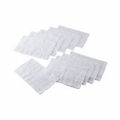 布製鍋つかみ タオル雑巾 10枚入 CD:379160