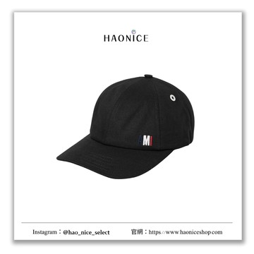 【HAO NICE】100%正品 AMI PARIS 法國精品三色刺繡LOGO棒球帽 帽子