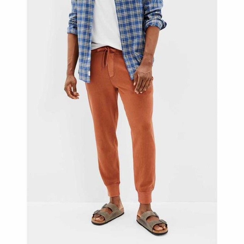 アメリカンイーグル カジュアルパンツ メンズ American Eagle Ae Super Soft Icon Jogger Orange 通販 Lineポイント最大0 5 Get Lineショッピング