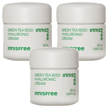 INNISFREE 台灣公司貨 綠茶籽精粹保濕乳霜  50ml  5件