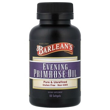 Barlean's, 月見草精油軟膠囊，60 粒