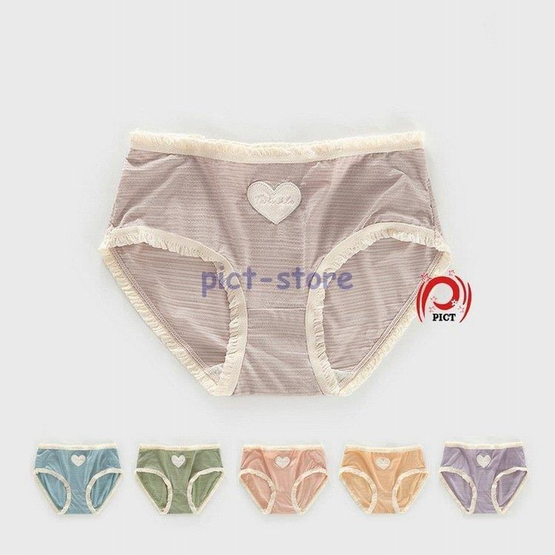 ショーツ ハート柄 可愛い 下着 パンティ インナー 通気性 サマー パンツ レディース 母の日 通販 Lineポイント最大0 5 Get Lineショッピング