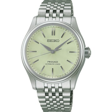 SEIKO Presage Classic Series 若竹色 傳統工藝色彩機械錶 開學季好禮-38mm(HCC002/6R51-00G0G)