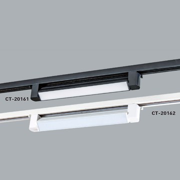 12W 一字軌道燈(光源角度可調) F05-CT-20161、20162