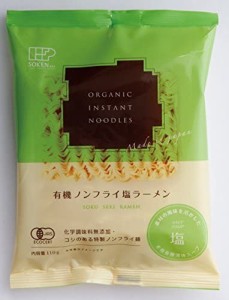 創健社 有機ノンフライ塩ラーメン 110g