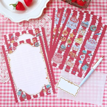 信紙組 甜點系列