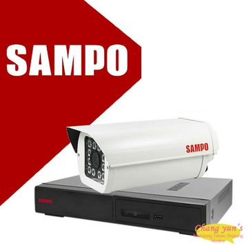 昌運監視器 聲寶 4路1鏡優惠組合 DR-TWEX3-4 VK-TW2C98H 2百萬攝影機 監視器