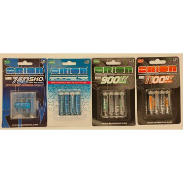 Orion 750SHO 800EZ 900HV 1100RT AAA 四號 1.25V高壓充電電池 Mini-Z