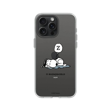 iPhone 15 Pro Max Clear 透明 - 史努比 Snoopy - Snoopy fall asleep