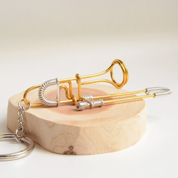 Wire lover 臺灣手作鋁線職人Trombone鋁線樂器 長號