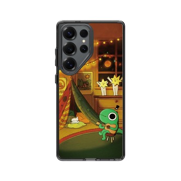 Galaxy S25 Ultra Clear 酷墨灰 - 怪奇事物所 Incrediville - 烏克麗麗之夜