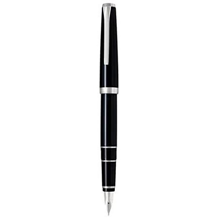 Pilot Metal Falcon Collection Fountain Pen, Black Barrel, Extra Fine Nib (6 並行輸入品