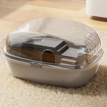 Lanboer 圓弧一體式倉鼠籠  1個  灰色