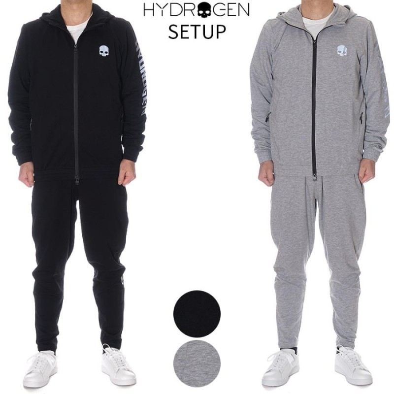 【美品】HYDROGEN ハイドロゲン スウェット ジャージ セットアップ　迷彩