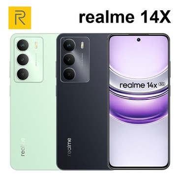 【APP享4%】realme 14x 5G 6.67吋 IP64 防塵防水 15W 快充