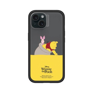 iPhone 15 Mod NX 黑 - 迪士尼-小熊維尼 Disney Winnie The Pooh - 蜂蜜冒險
