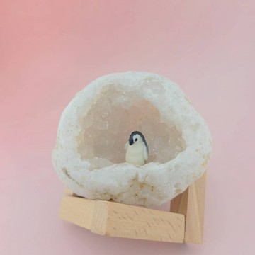 企鵝入住中 ///摩洛哥天然晶洞