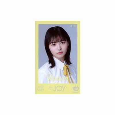 ニアジョイ　江角怜音　ミニフォトカード レア イコノイジョイ2022 ミニフォトカード ≒JOY 江角怜音 レア