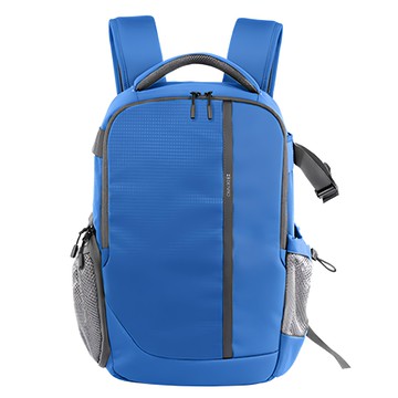 BENRO 百諾 雙肩攝影背包 Swift II 雨燕 100 加厚手把設計 主袋後開防盜設計 配有防雨罩 600D+高密度尼龍  湖藍色  1個