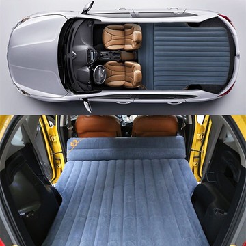 車用充氣床 植絨車床 SUV旅行床 汽車空氣床墊 露營充氣床 充氣機 旅行睡眠墊 後備箱充氣墊 車床 休息床汽車後座床