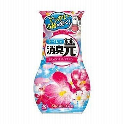 《小林製薬》 トイレの消臭元 心やすらぐスパフラワーの香り 400ml (トイレ用消臭芳香剤)