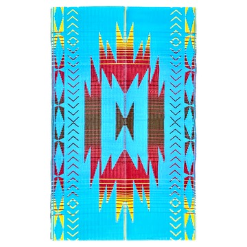 IKEHIKO日本池彥 防水手提PP野餐墊 Surtr·島嶼藍  87 x 140cm