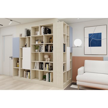 【混搭風】客廳收納櫃（SG007）