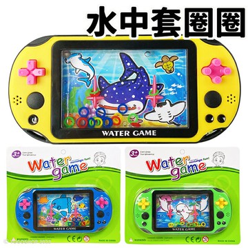 水中套圈圈 電玩造型 (卡裝)/一個入(促35) 套圈圈玩具 套圈圈水機 迷你遊戲機 童玩 水中玩具-CF150824【APP滿額下單10%點數(單一帳號最高1000點)】4/30止