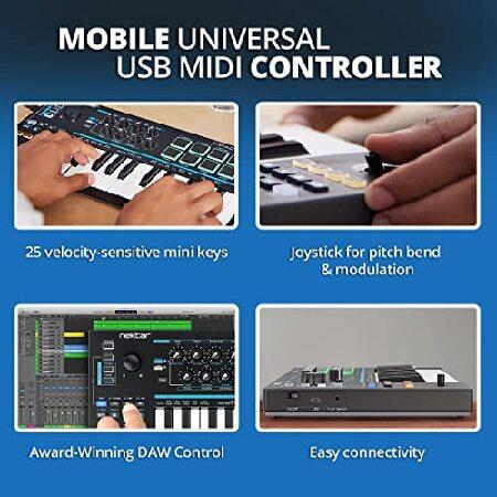 Nektar Impact LX Mini USB MIDI Controller Keyboard with Nektar DAW Integration