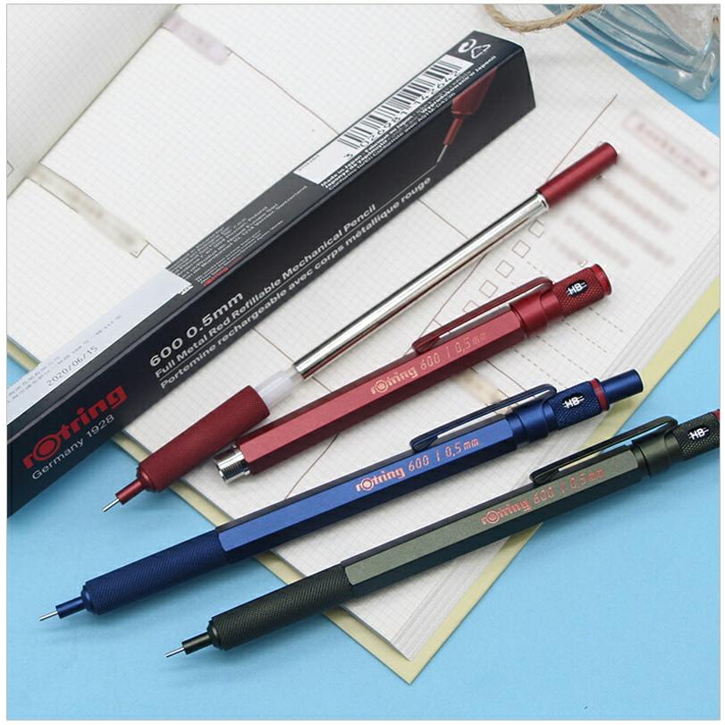 限定品ロットリング ROTRING  ペンシル 製図用 2019限定品 600 0.5mm 0.7mm アイアンブルー   カモフラージュグリーン   マダーレッド