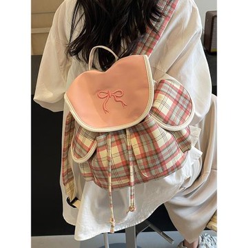 多用小雙肩包女2025時尚休閑手提包韓版ins學院風書包旅游后背包