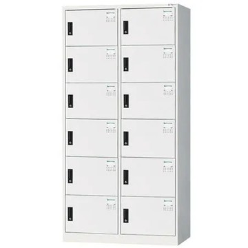 灰 HAPPYHOME~免組裝~多用途3x6尺鋼製12格置物櫃HDF-2512A